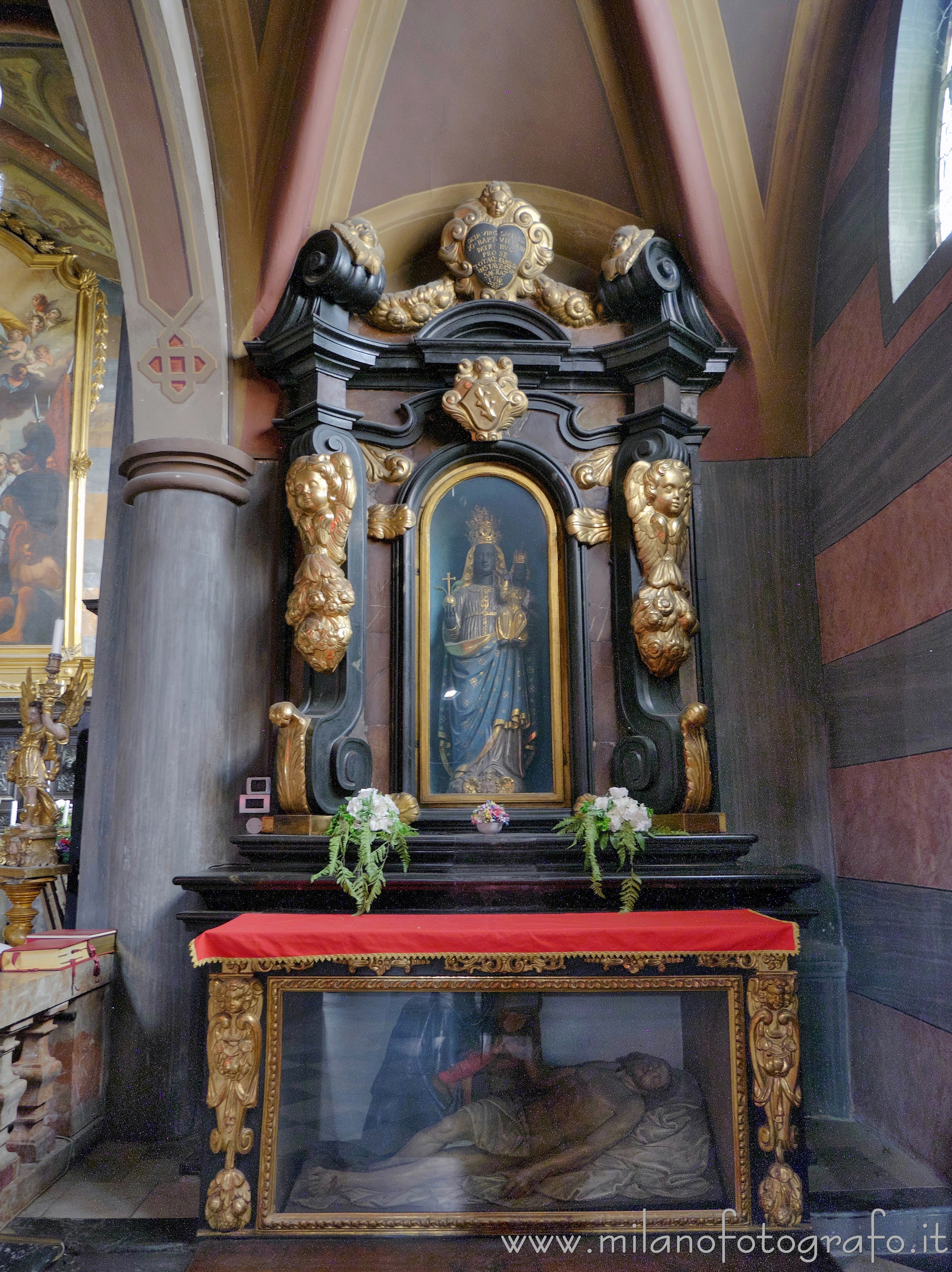 Biella - Altare della Madonna di Oropa nella Chiesa di San Giacomo - Foto a piena risoluzione